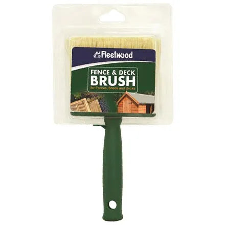Fleetwood 4" Fence & Deck Brush 