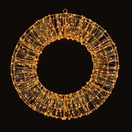 Galaxy Wreath Warm White 1440 LED (50cm)