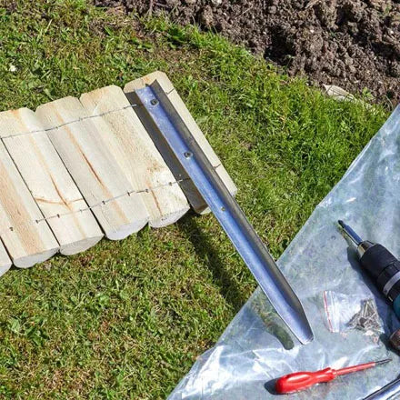 Log Roll Stakes - Pack of 3