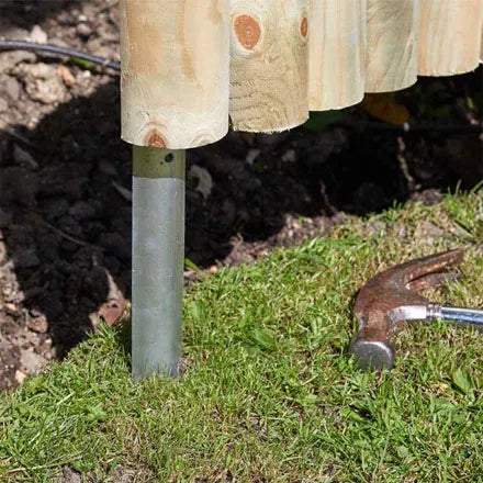 Log Roll Stakes - Pack of 3