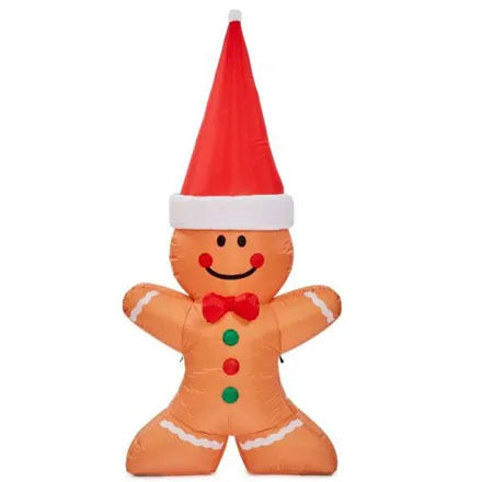 Self Inflating Gingerbread Man