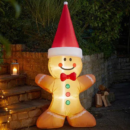 Self Inflating Gingerbread Man