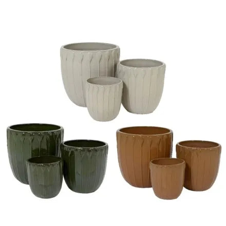 Haven Planter Colours Cream / Green / Terracotta