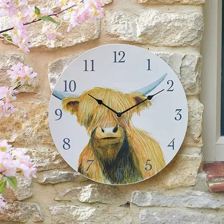 Highland Wall Clock 12"