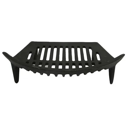 Home Collection 14" Black Cast Iron Fire Grate
