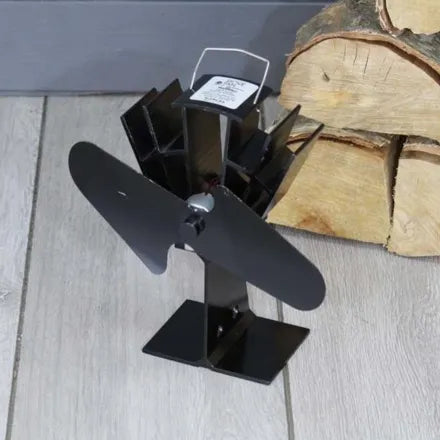 Home Collection Black Stove Fan