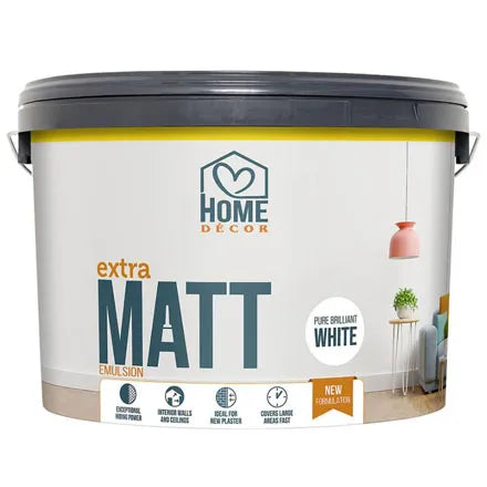 Home Decor Extra Matt Brilliant White Interior Paint