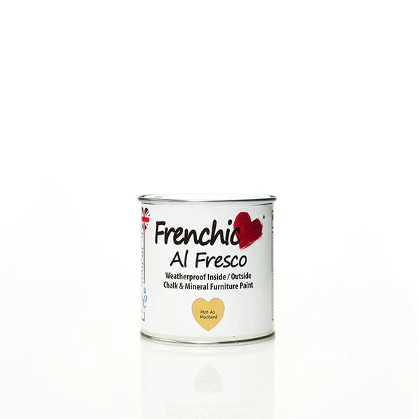 Frenchic Al fresco Paint Hot as Mustard Dinkie 250ml