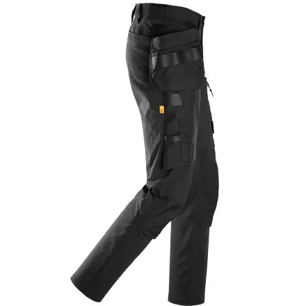 Snickers 6218 AllroundWork Stretch Trousers in Black/Black