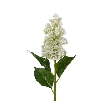 Hydrangea Stem White H85Cm
