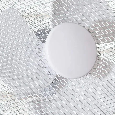 iFine Elements White 12” Desk Fan