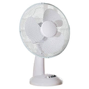 iFine Elements White 12” Desk Fan