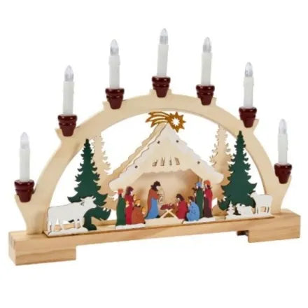 InLit Nativity CandleBridge
