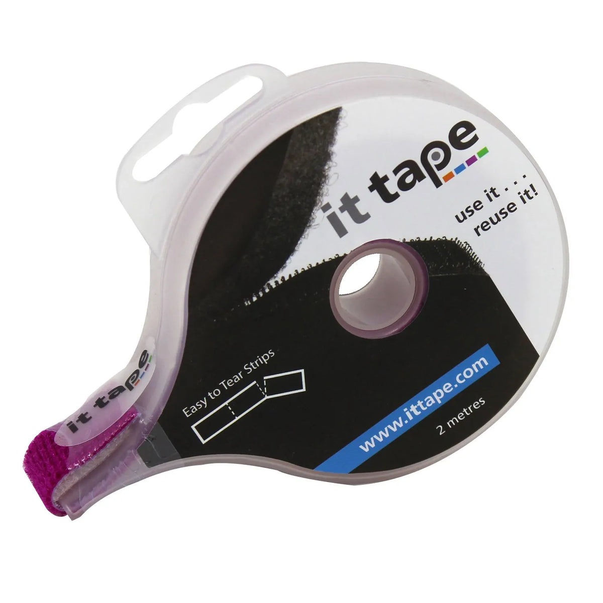 It Tape 2M Dispenser Black