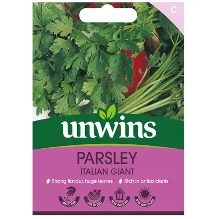 Unwins Italian Giant Parsley Seeds