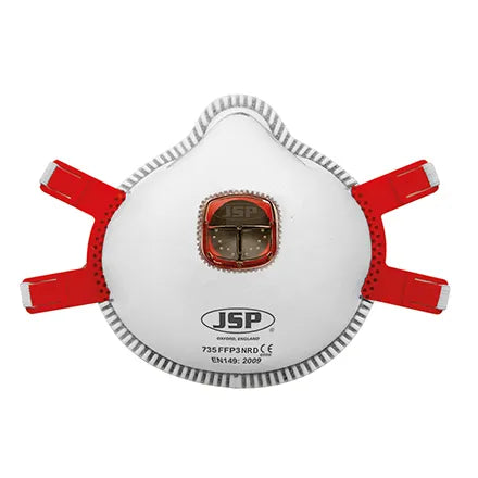 JSP Typhoon Moulded Mask FFP3 Valved (Pack of 2)