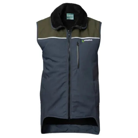 Kaiwaka Stormforce Blue Sleeveless Vest Navy / Green