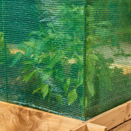 Knitted Garden Screen