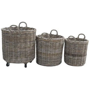 Kubu Baskets Round Set of 3