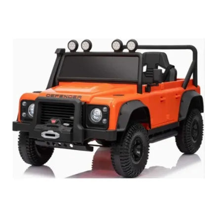 Landrover Defender 12V Kids Ride On Toy | Orange