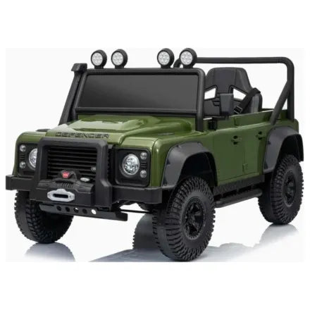 Landrover Defender 12V Kids Ride On Toy | Green