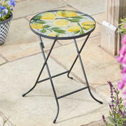 Lemon Glass Table