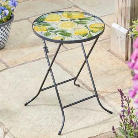 Lemon Glass Table