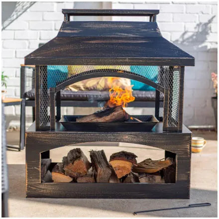 La Hacienda Camino Log Burner