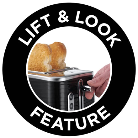 Russell Hobbs 24371 Inspire 2 Slice Toaster black