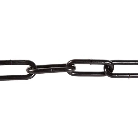 Chain Long Link 6mm Black 15M BKT