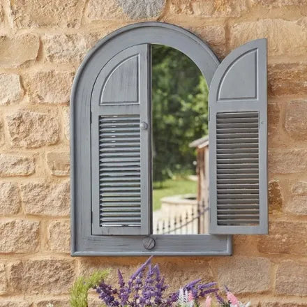 Louvre Home & Garden Mirror Slate