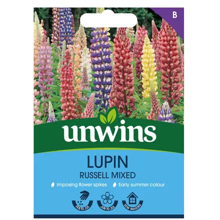 Unwins Lupin Russell Mix Seeds