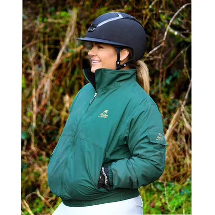 Mackey Blouson Jacket Large Logo Green X-LARGE