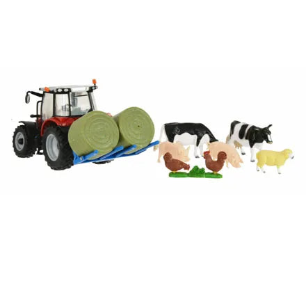 Massey Ferguson 5612 Tractor Playset by Britains Toys