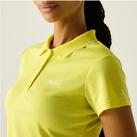 Regatta Maverick V Women's Polo Shirt Canary Yellow 18