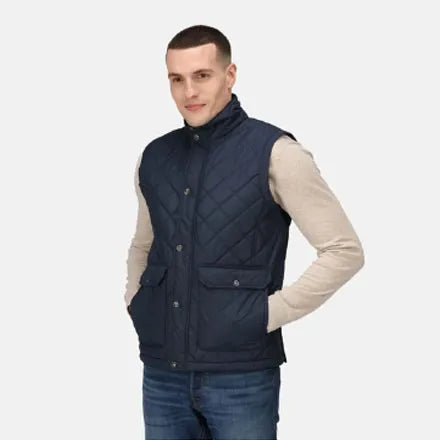 Regatta Men's Tyler Quilted Bodywarmer Navy Small