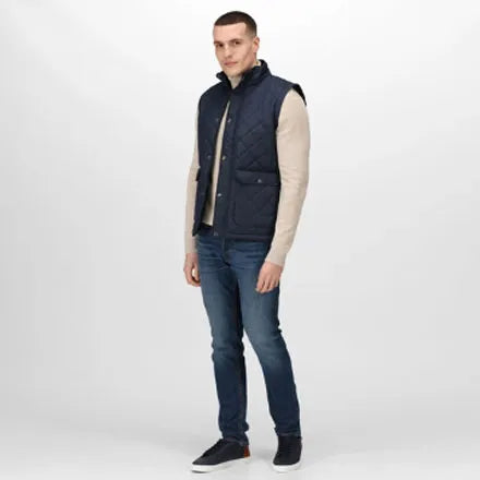 Regatta Men's Tyler Quilted Bodywarmer Navy Small