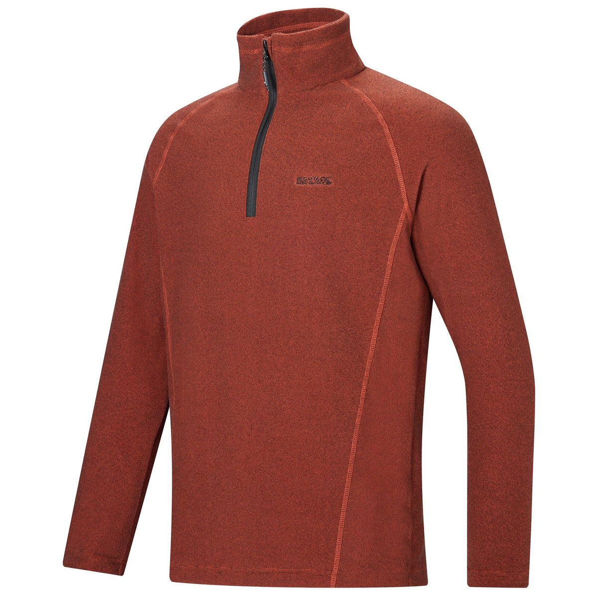 Regatta Men's Montes Lightweight Half Zip Fleece Burnt Henna XL