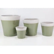 Lugano Planter Green