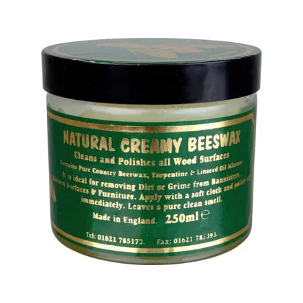 Natural Creamy Beeswax 250ml