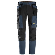 Snickers 6218 AllroundWork Stretch Trousers in Navy/Black 38Wx37L (254)