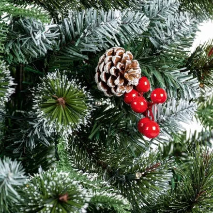 New Jersey Spruce Pre Lit Colour Switch Lights 1.5m