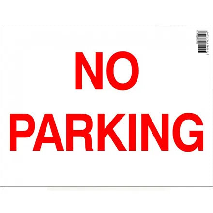 No Parking Sign