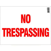 No Trespassing Sign
