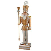 InLit Giant Nutcracker Gold & White