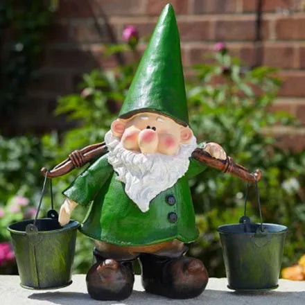 Pail Wilf Garden Gnome Ornament