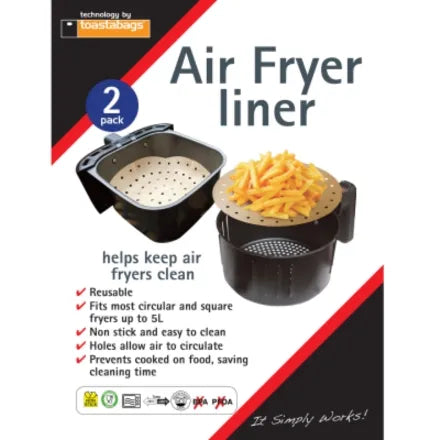 Planit 2 Pack Air Fryer Liners