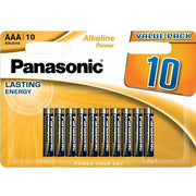Panasonic Alkaline AAA 10 Pack