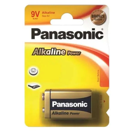 Panasonic Alkaline 9V | 1 Lasting Energy