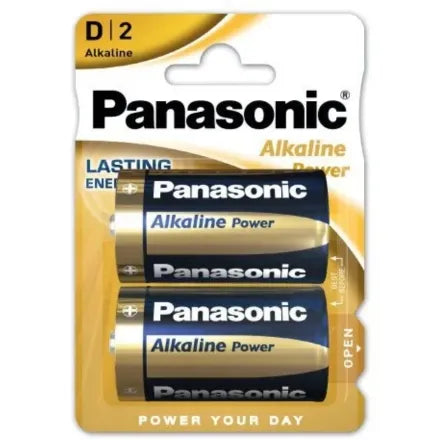 Panasonic Alkaline D | 2 Lasting Energy